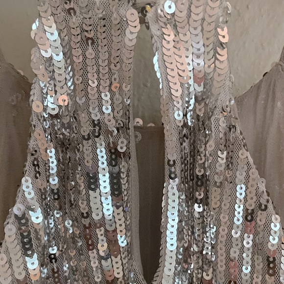 COPY - NEW Zara Sequin Halter Top - Picture 5 of 6